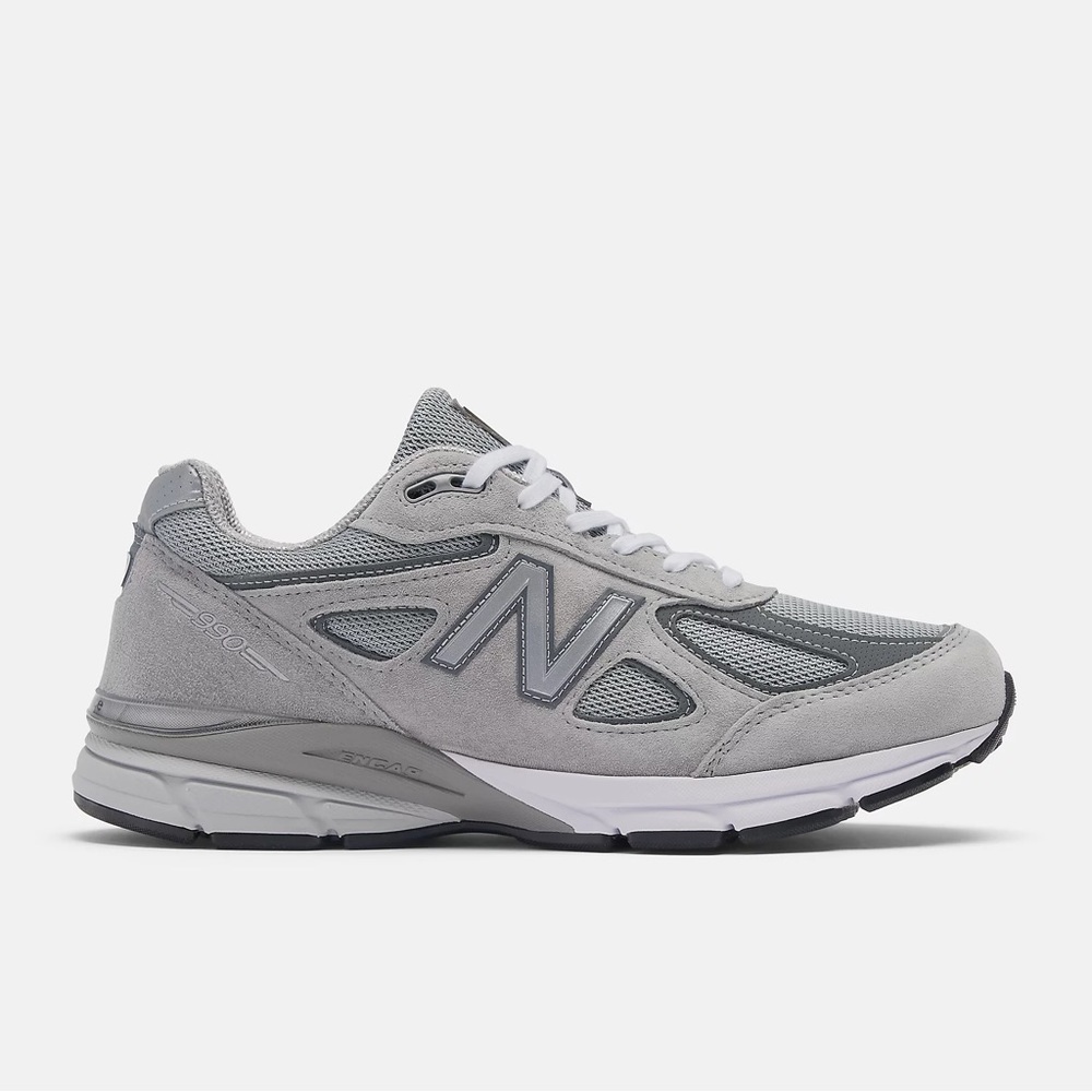 💨 New Balance 990v4 Made in USA Grey (Sz 9.5)